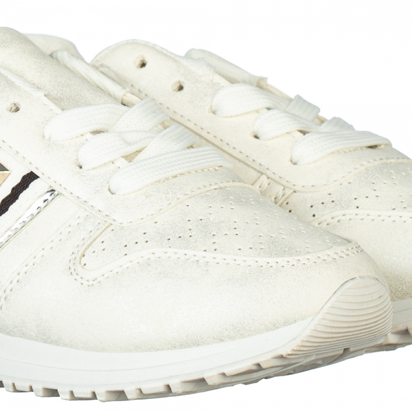 Παιδικά αθλητικά παπούτσια    Larise λευκά, 3 - Kalapod.gr